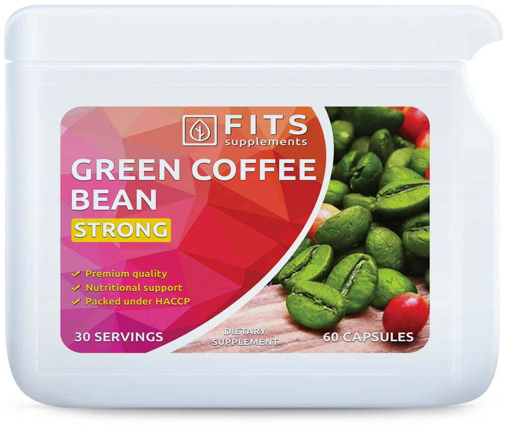 Green Coffee Bean Strong 60 capsules - FITS Dietary Supplements