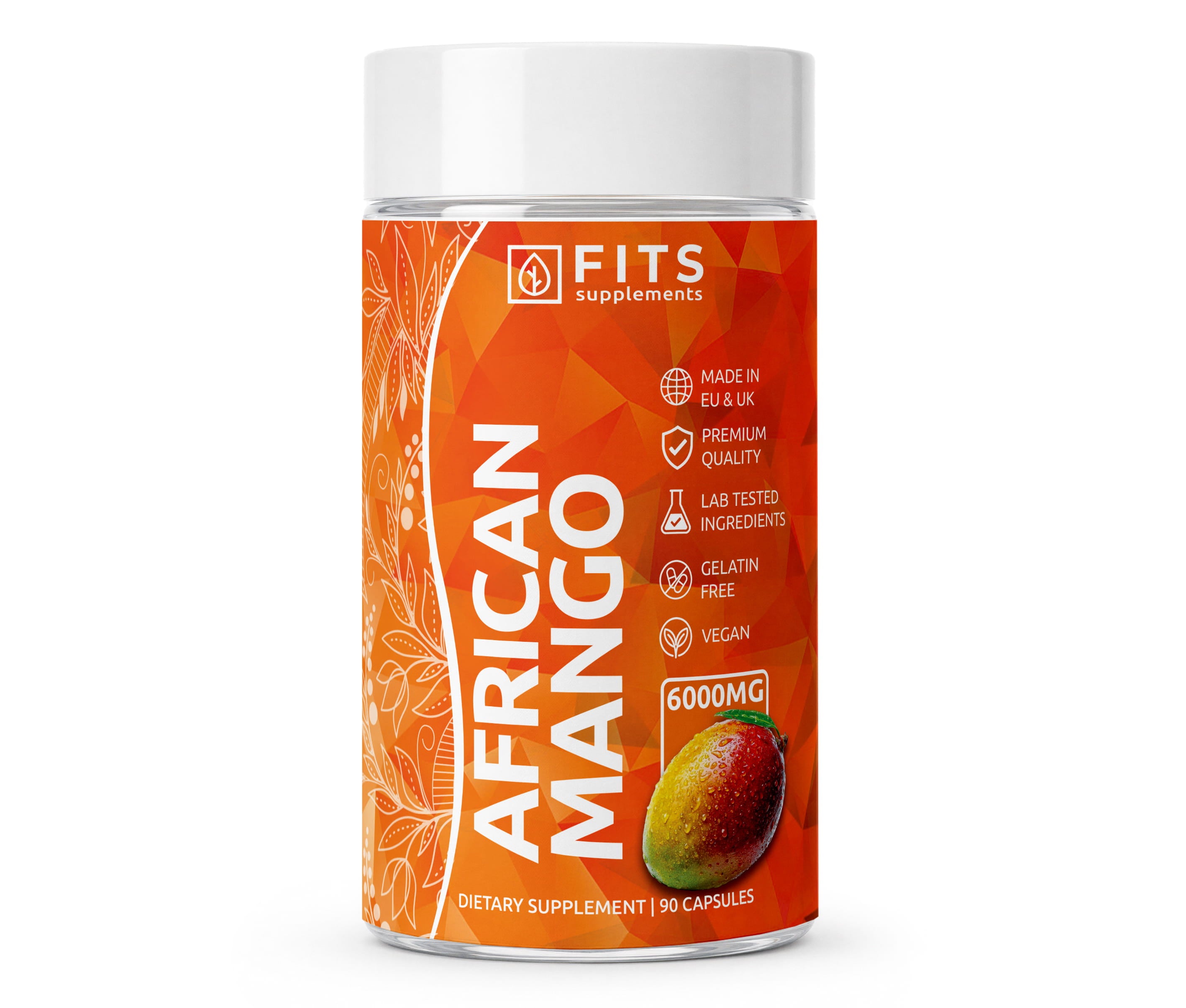 Afrikaanse groene mango 6000mg 90 capsules