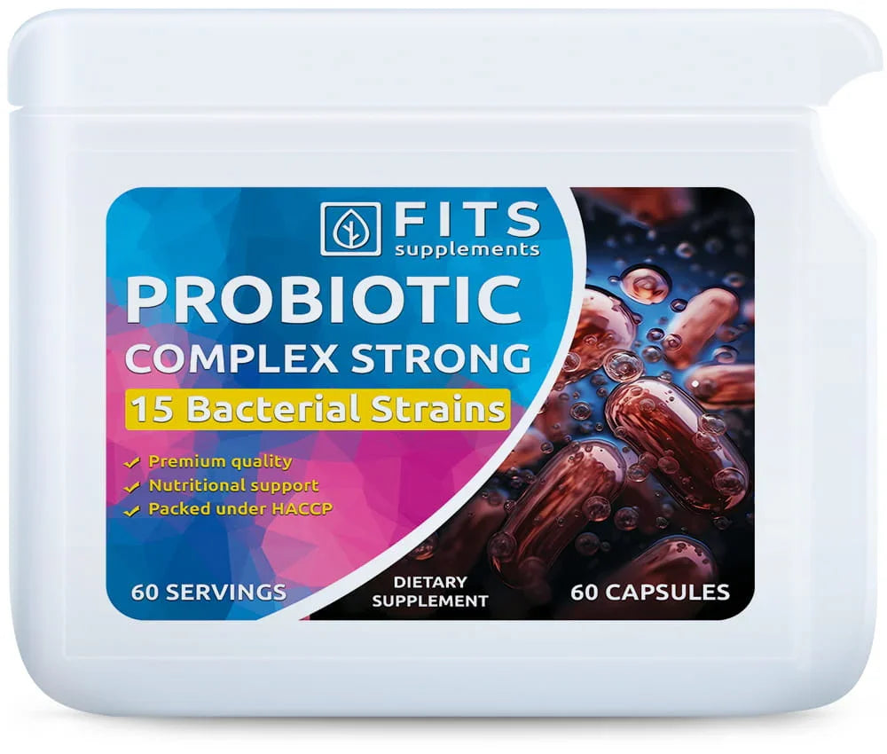 Probiotic Complex Strong 60 capsules - FITS Dietary Supplements