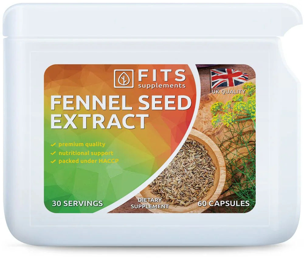Fennel Seed Extract 480mg 60 capsules - FITS Dietary Supplements
