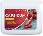 Capsicum 1000mg 60 tablets - FITS Dietary Supplements