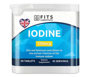 Iodine 150mcg 90 tablets - FITS Dietary Supplements