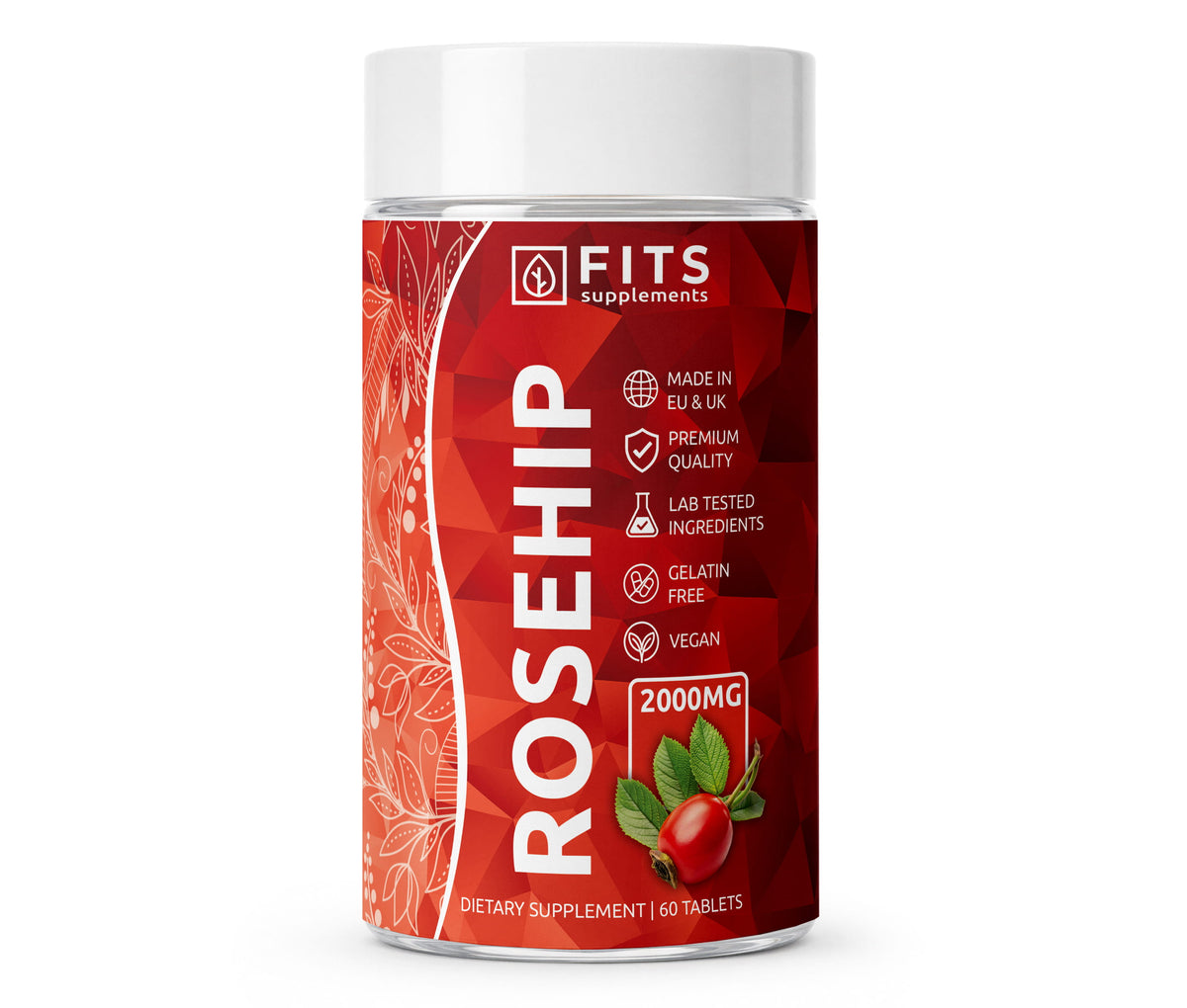 Rozenbottel Extract 2000mg 60 tabletten