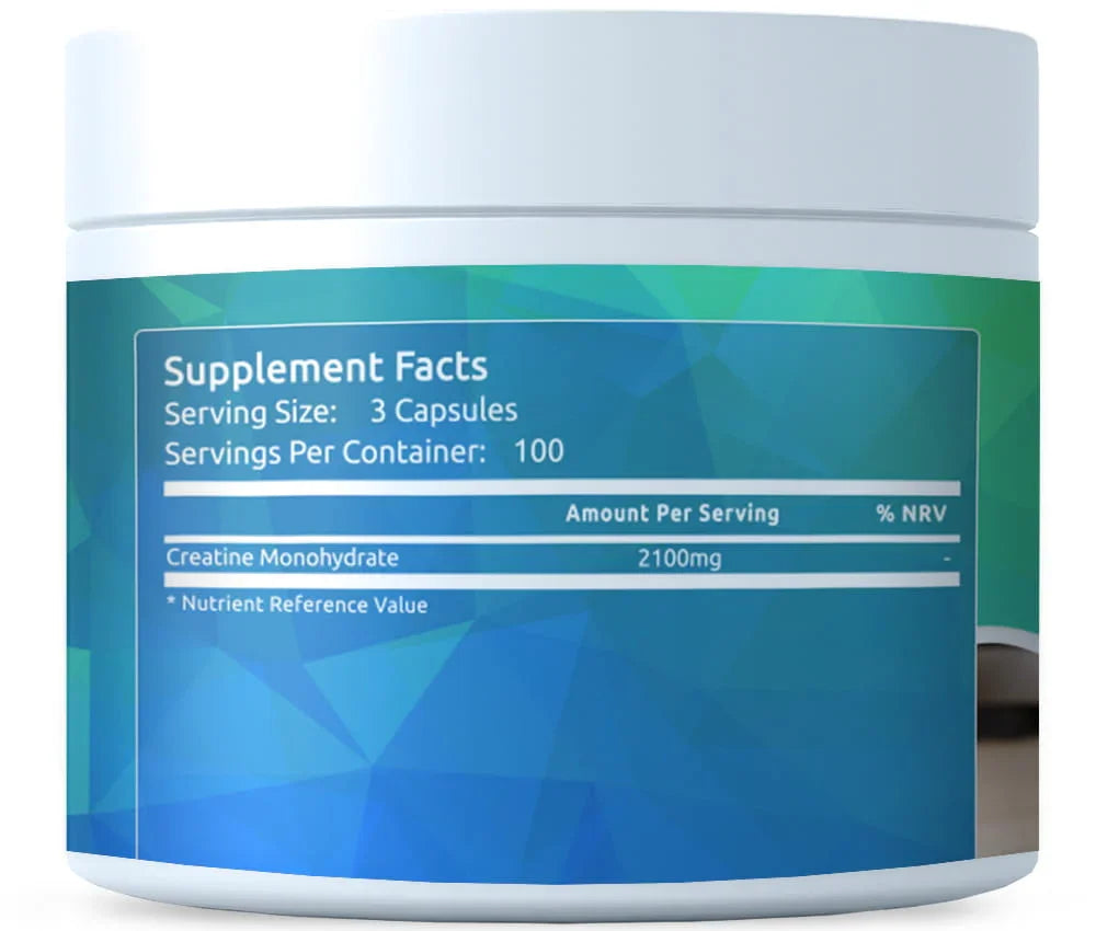 Creatine Monohydrate 700mg 300 capsules - FITS Dietary Supplements