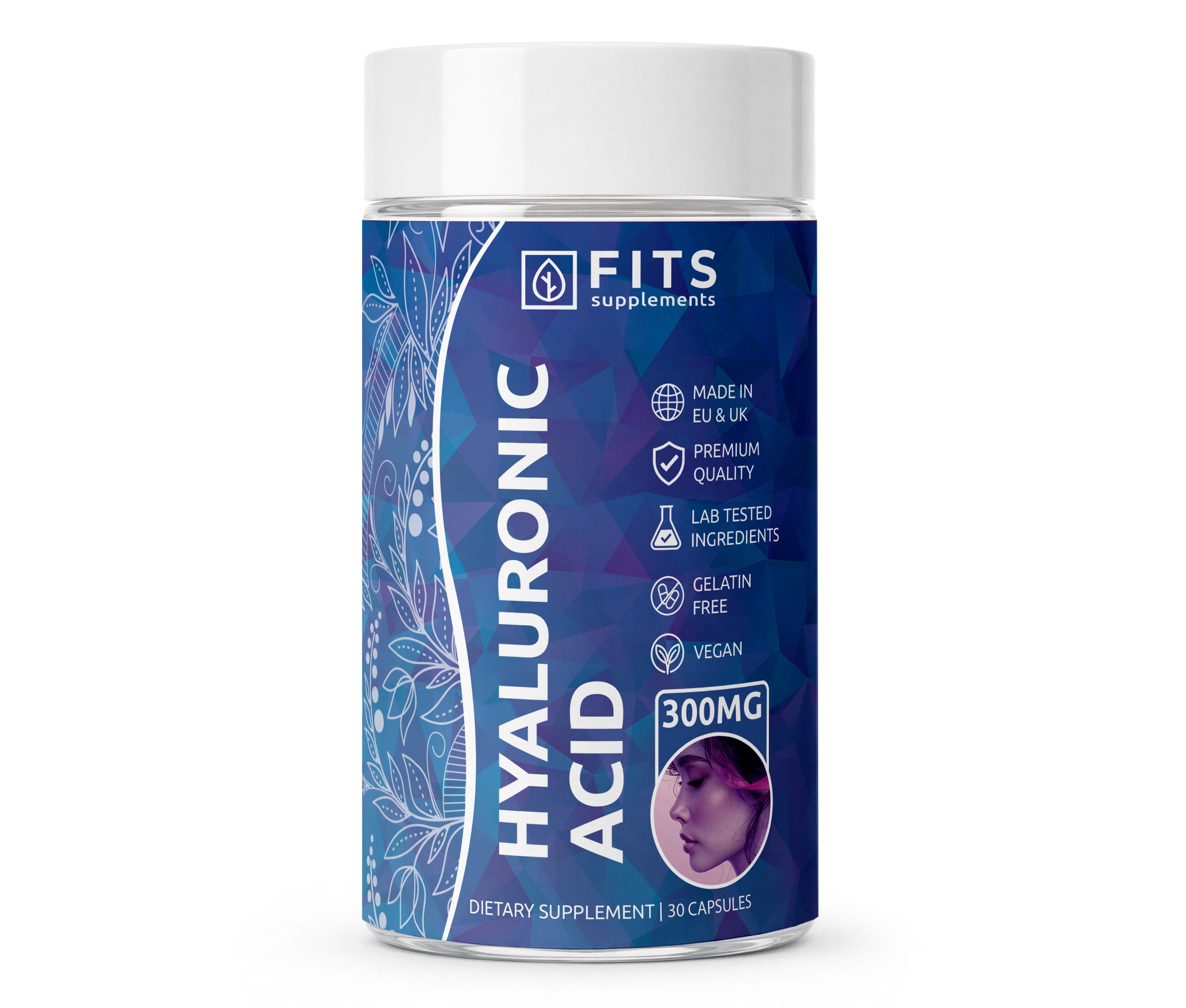 Acide Hyaluronique Extra Fort 300mg 30 gélules