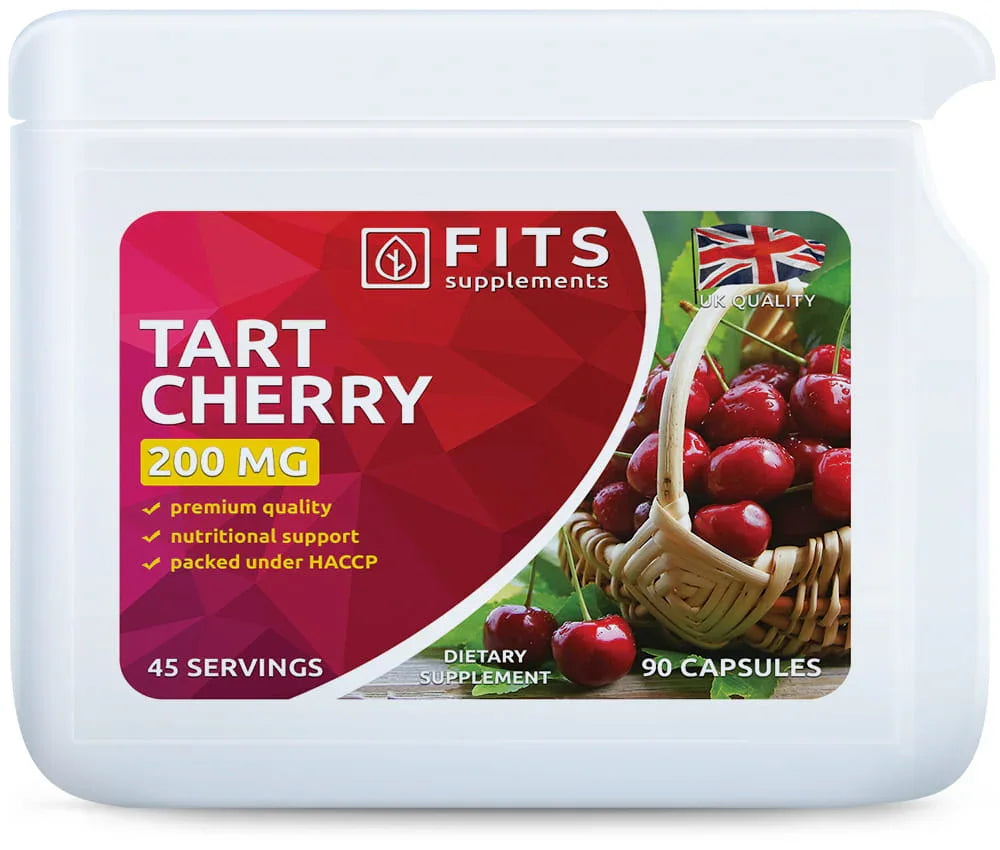 Tart Cherry 200mg 90 capsules - FITS Dietary Supplements