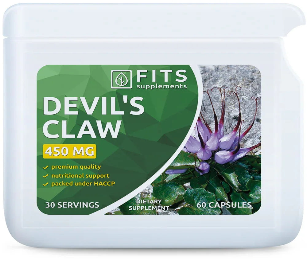 Devil's Claw 400mg 60 capsules - FITS Dietary Supplements