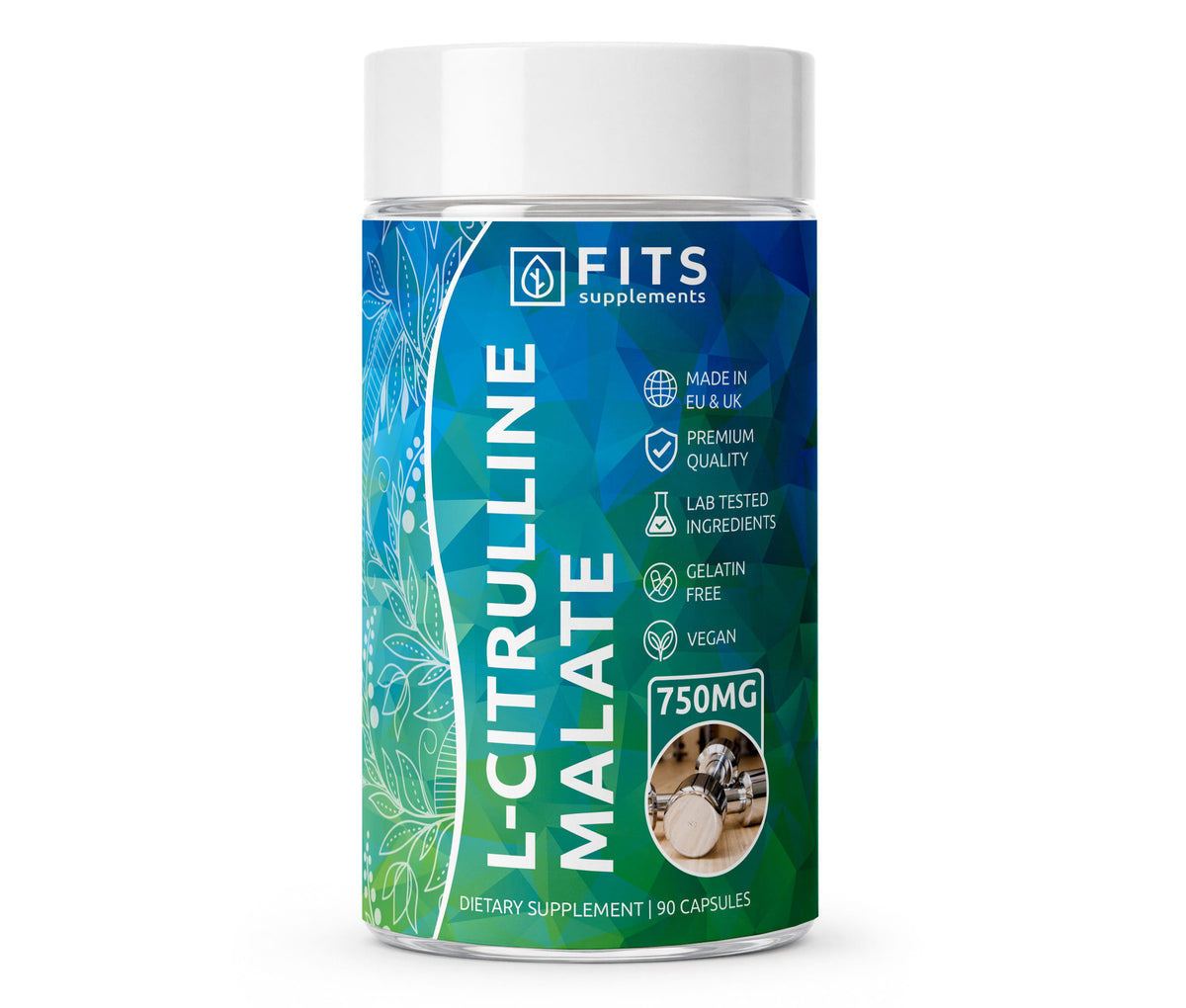L-Citrulline Malaat 750mg 90 capsules