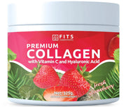 Premium Collagen Fresh Strawberry powder 325g - FITS Dietary Supplements
