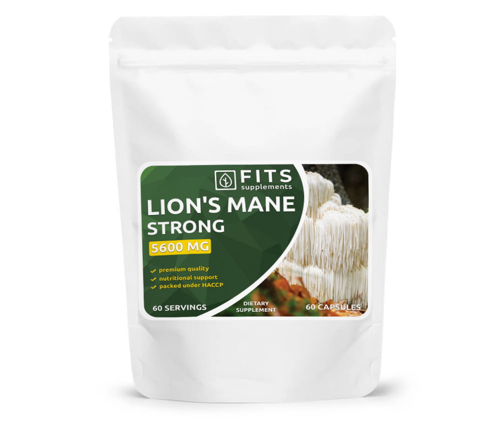 Crinière de Lion Forte 5600mg 60 gélules