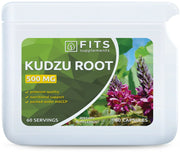Kudzu Root 500mg 40% Isoflavones 60 capsules - FITS Dietary Supplements