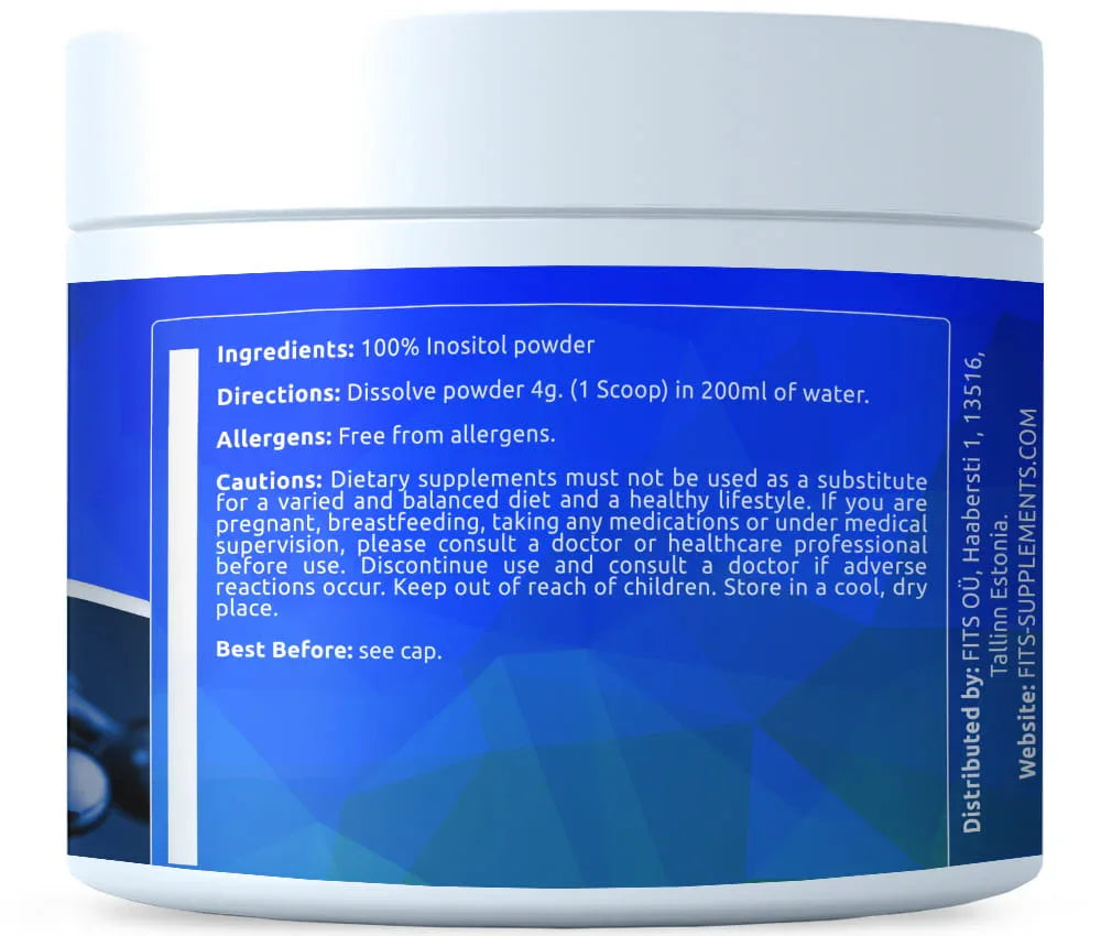 Inositol powder 200g - FITS Dietary Supplements