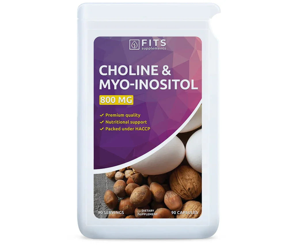Choline and Myo Inositol 90 capsules - FITS Dietary Supplements