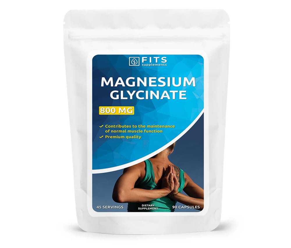 Glycinate de magnésium 800 mg 90 capsules