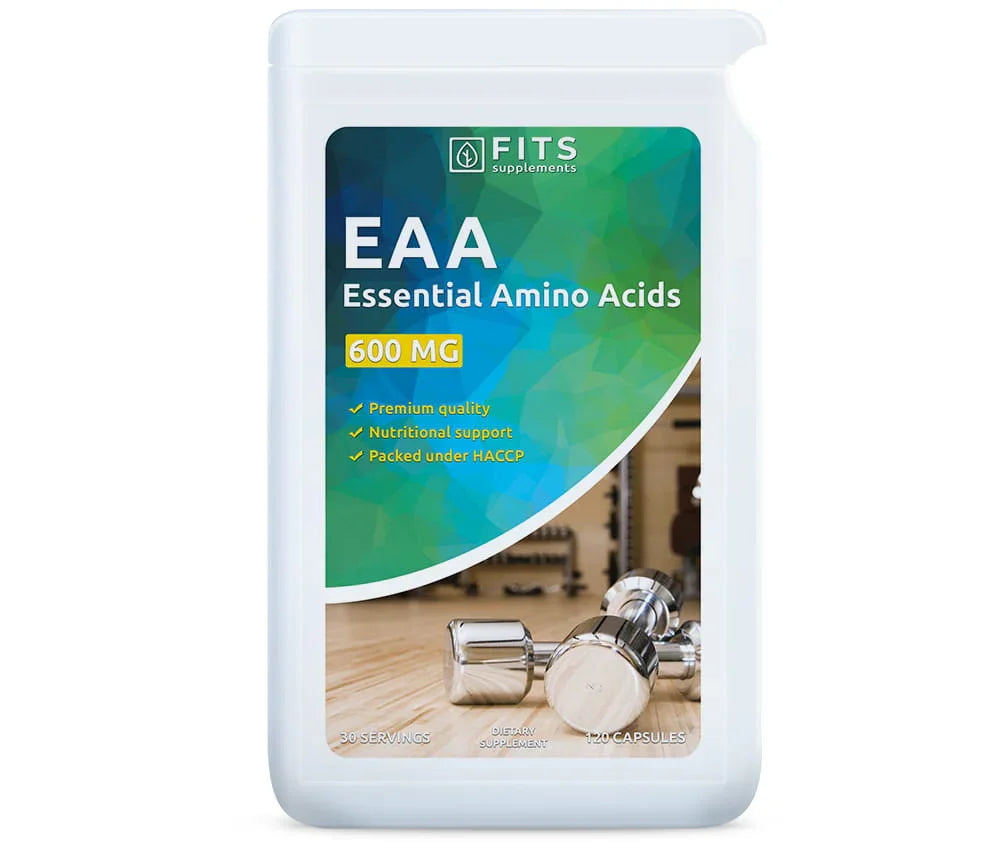 EAA 600mg 120 capsules - FITS Dietary Supplements