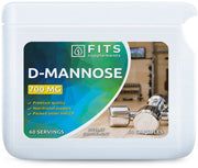 D-Mannose 700mg 60 capsules - FITS Dietary Supplements