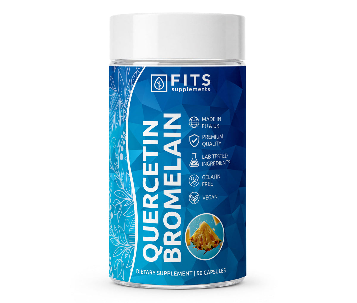 Quercetine en Bromelaïne Complex 90 capsules