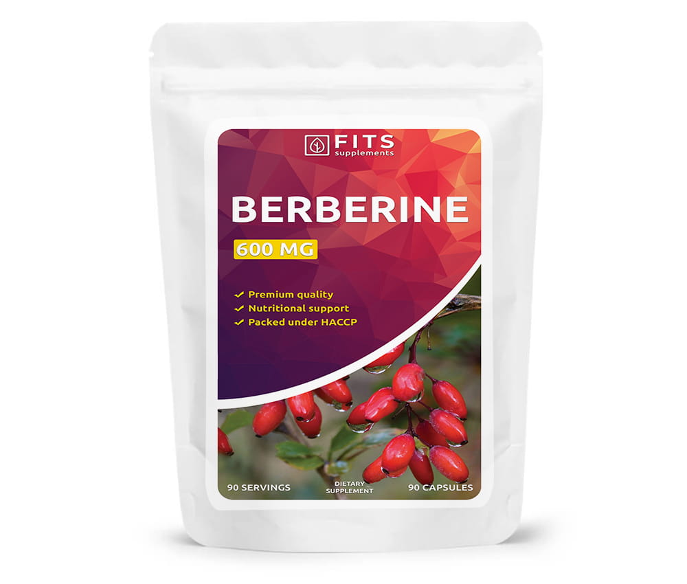 Berbérine HCL Forte 600mg 90 capsules