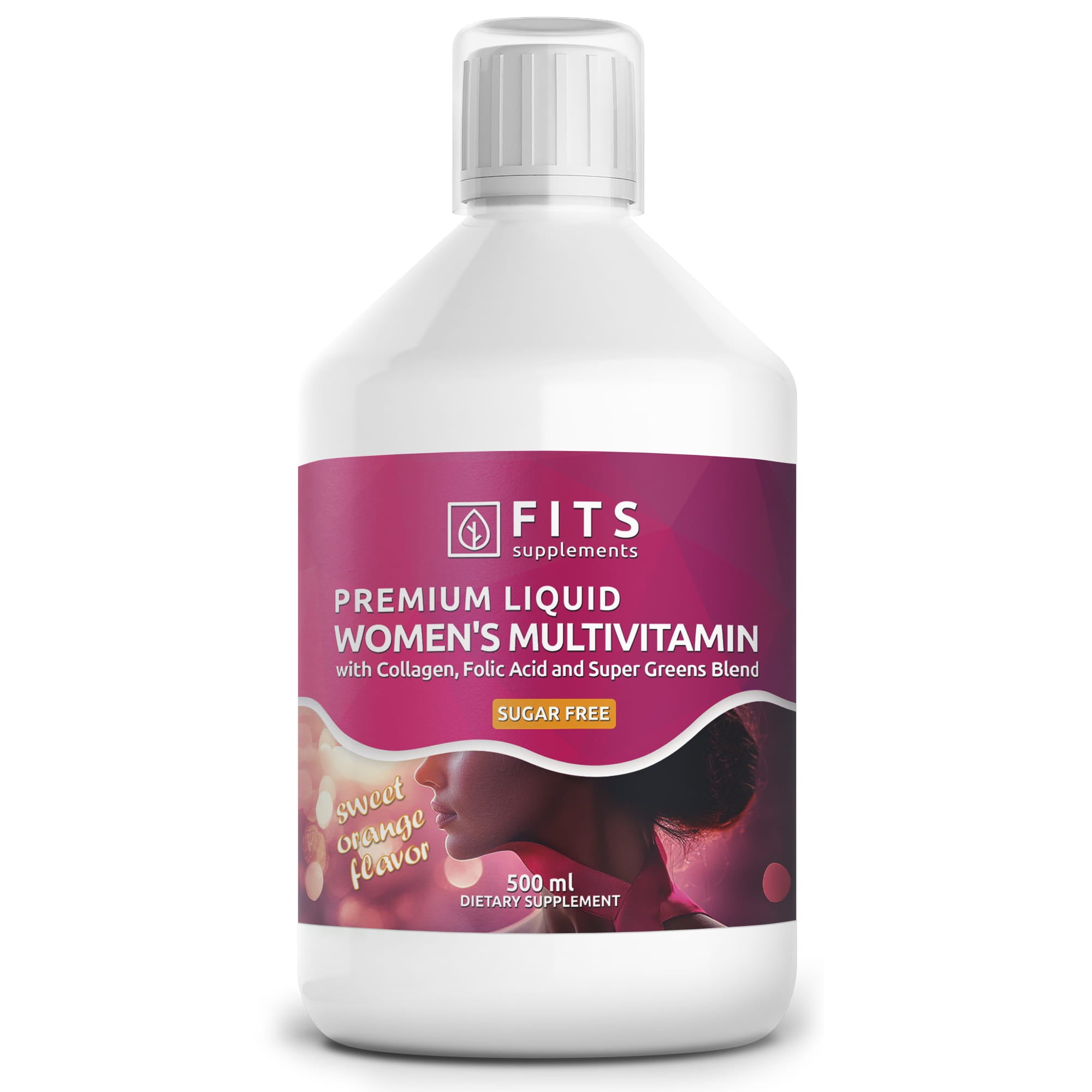 Multivitamines liquides pour femmes sans sucre 500ml
