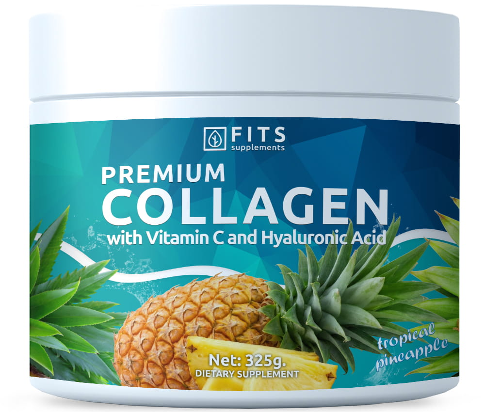 Premium Kollagen Tropische Ananas 325g Pulver