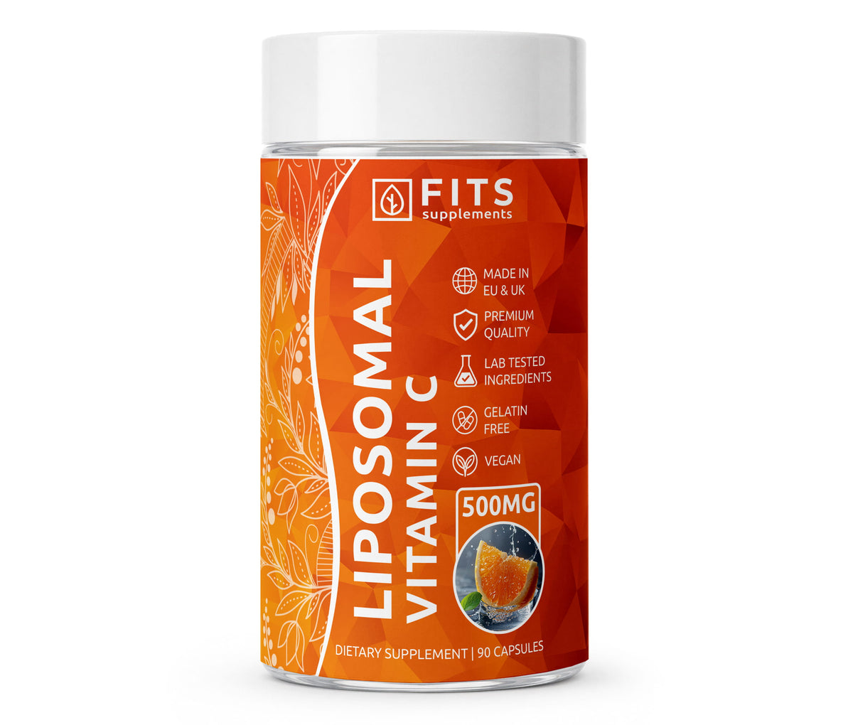 Liposomale vitamine C 500 mg 90 capsules